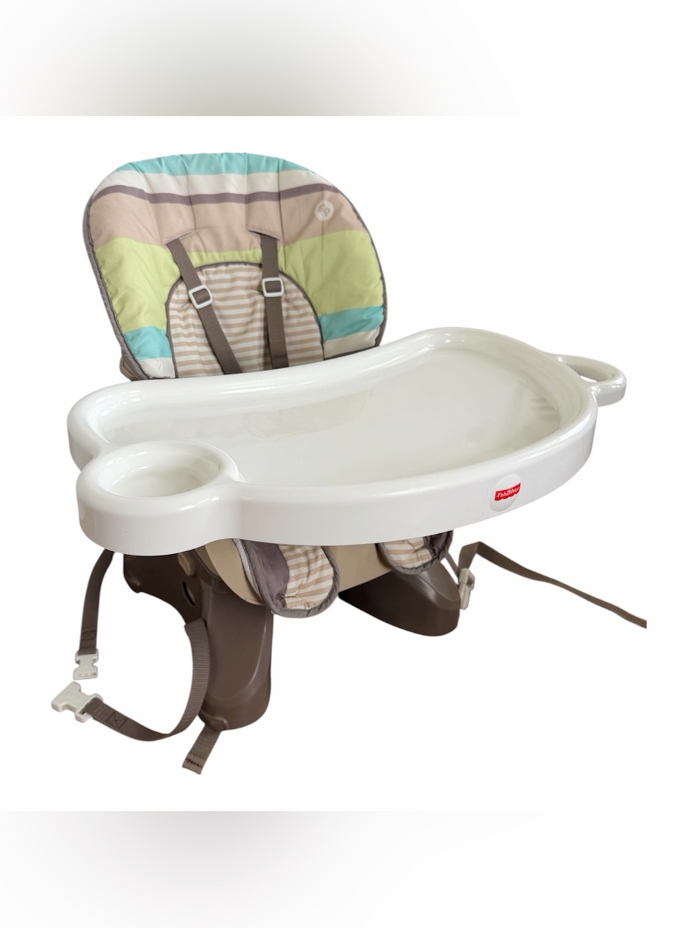 Fisher Price SpaceSaver High Chair- Stripes